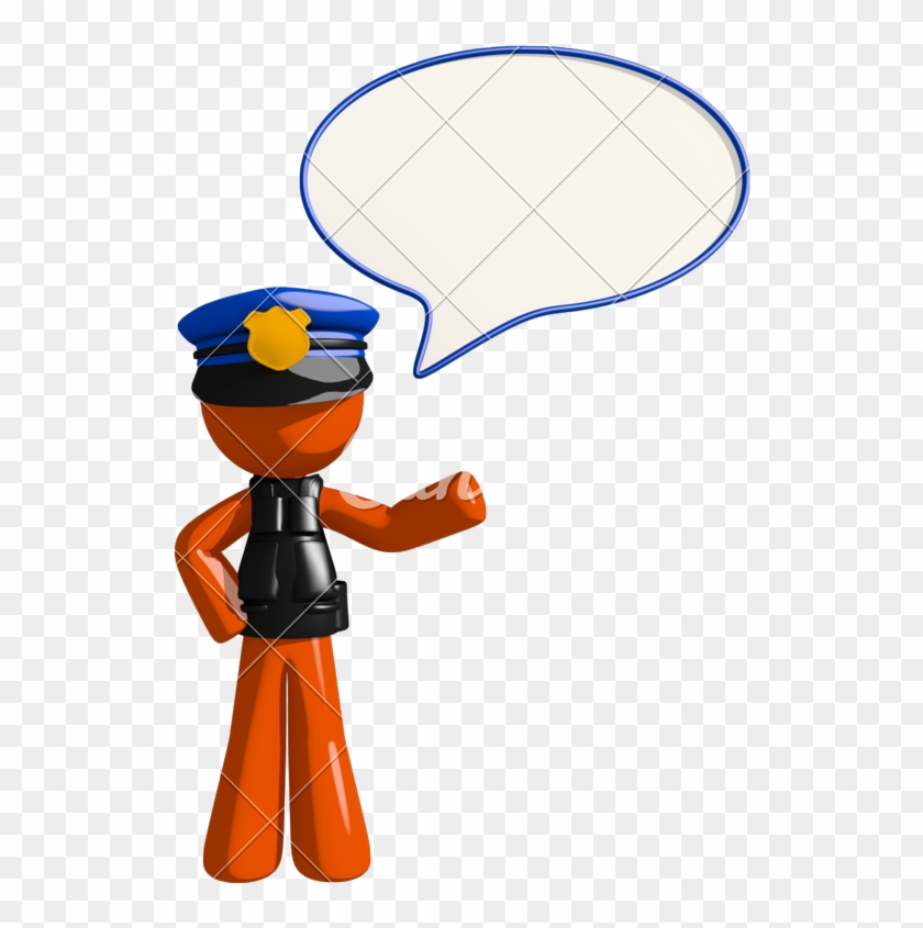 Clipart Man Police Officer - Cartoon - Png Download