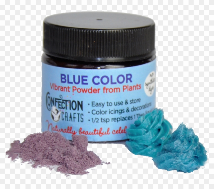 Blue Powder Color For Creams/icing - Coral Clipart #5530491