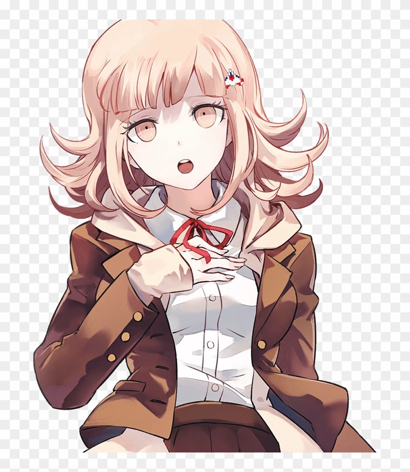 20 Anime Girl Sitting Png For Free Download On Ya Webdesign - Chiaki Nanami Danganronpa 3 Clipart