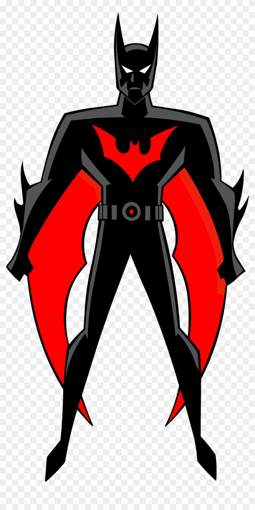 Batman Cartoon Png - Draw Batman Of The Future Clipart #5530663