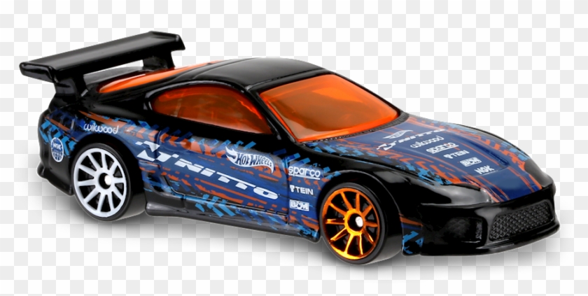 Toyota Supra - Hot Wheels Toyota Supra Black Clipart