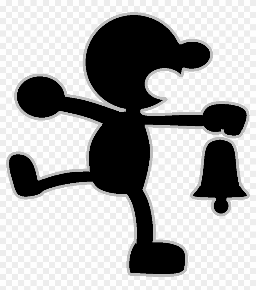 My Of Mr Game And Watch By - My Game And Watch Clipart #5531597