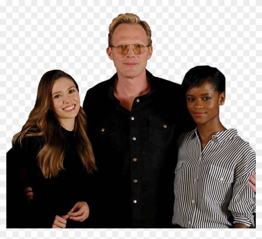 #marvel #vision #scarletwitch #shuri #paulbettany #elizabetholsen - Elizabeth Olsen And Paul Bettanh Clipart