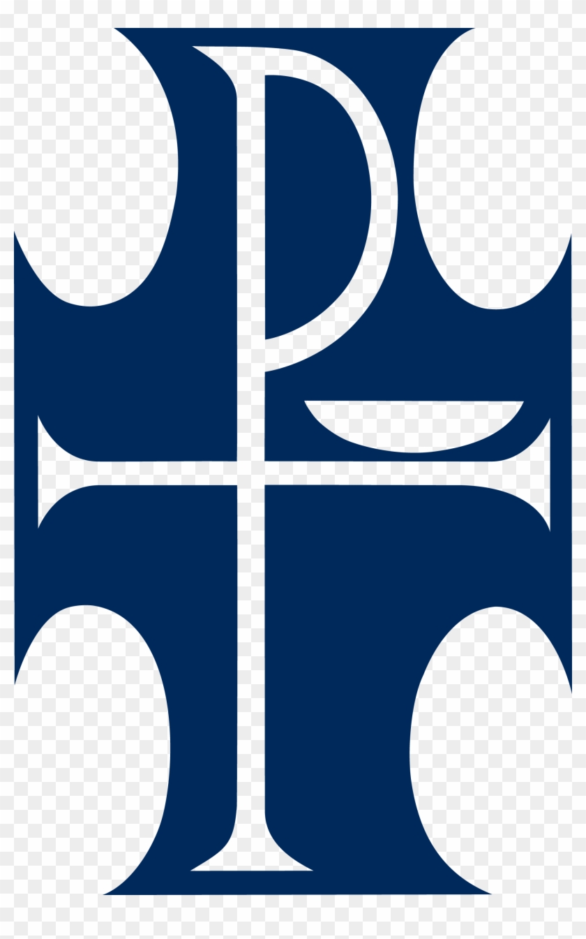 Chi Rho Cross Of The Lutheran Deaconess Association - Cross Clipart