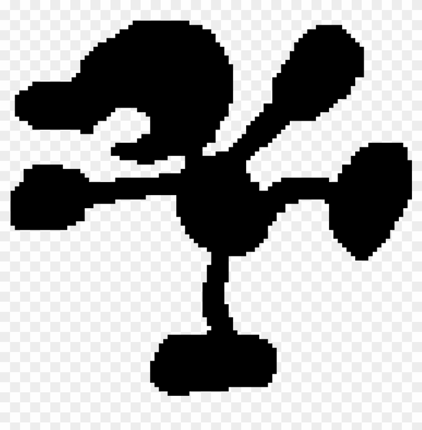 Mr Game And Watch - Skateboarding Clipart #5531982