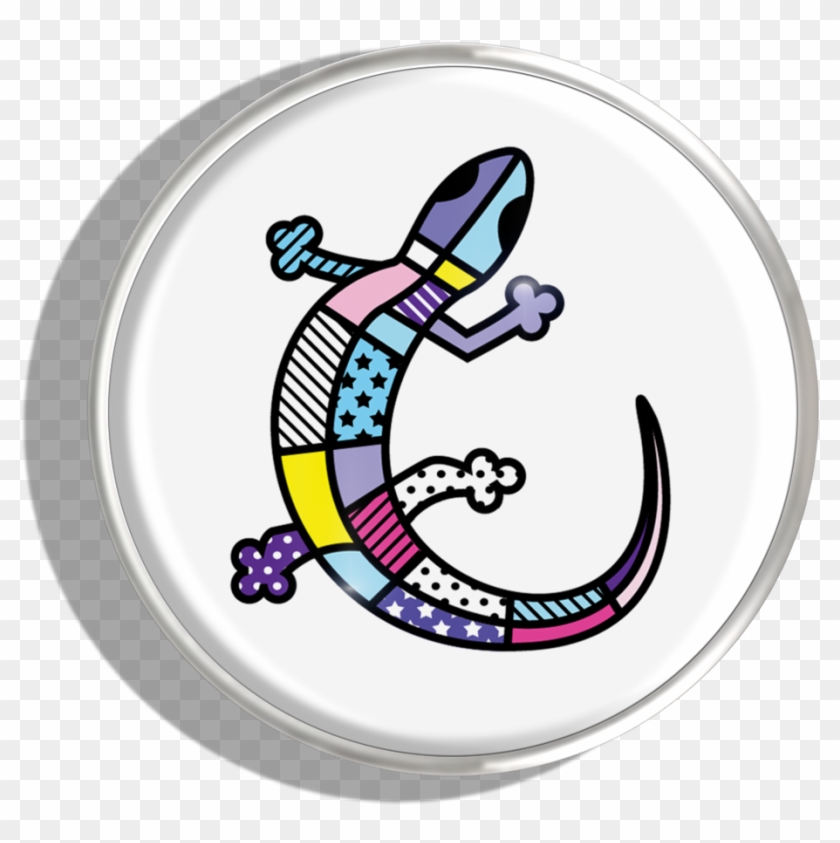 Lizard - Phoebe James - Circle Clipart #5532024
