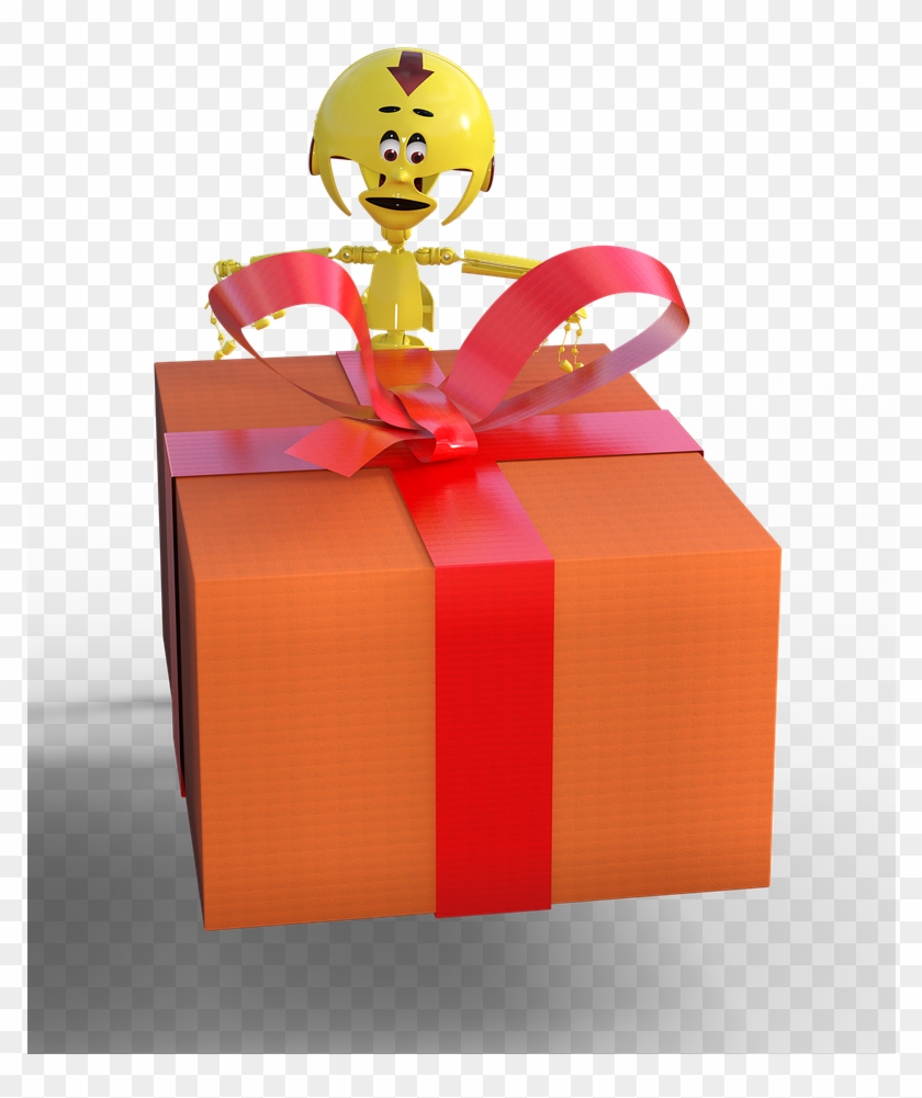 Gift,christmas Presents, - Box Clipart #5532143
