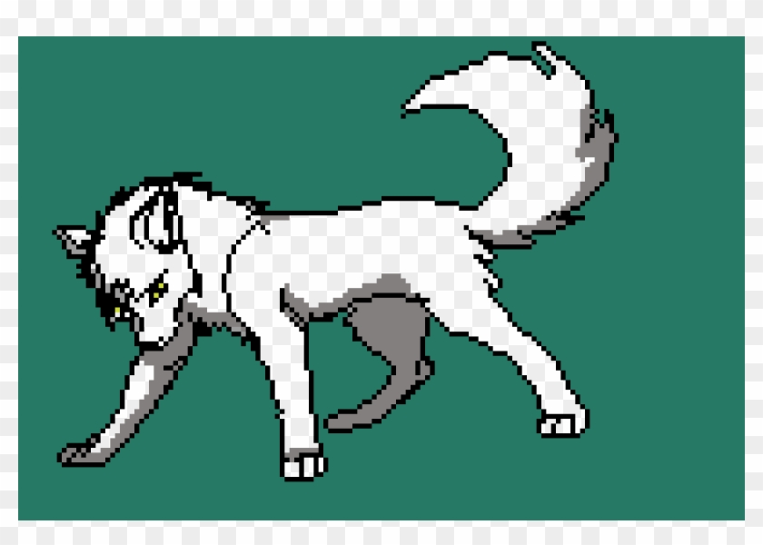 Angry Wolf Play - Cat Jumps Clipart #5532371