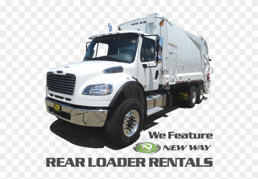 Rear Load Garbage Truck Rentals - New Way Trucks Clipart #5532445
