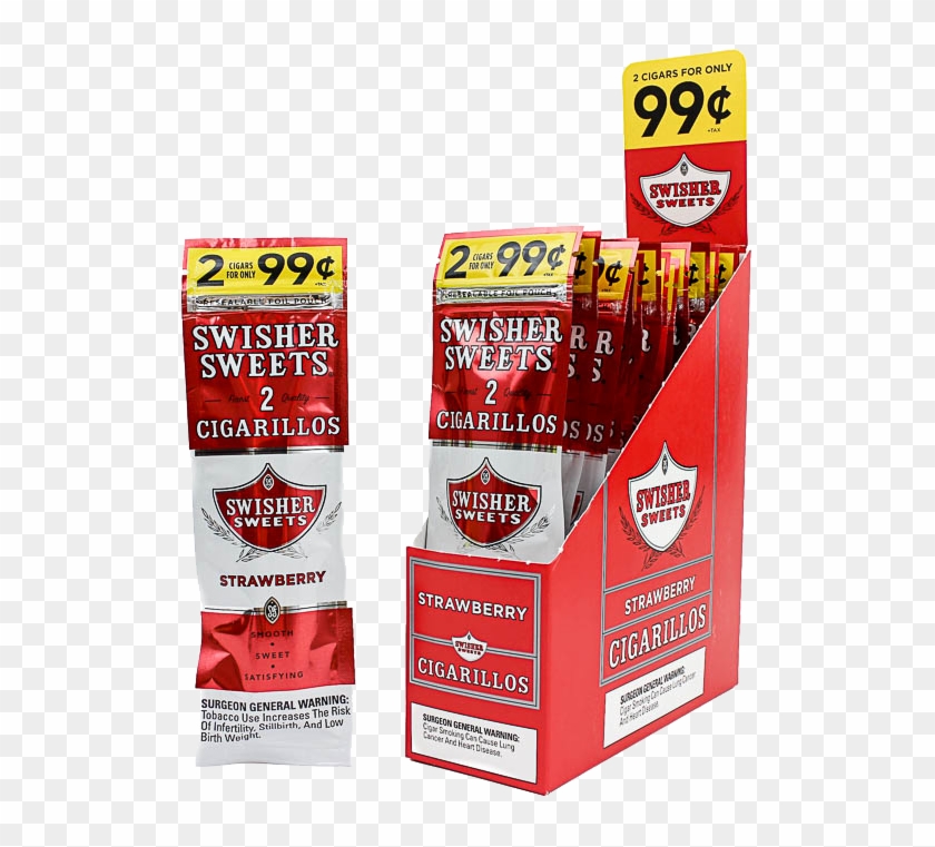 Swisher Sweets - Strawberry Blunts - Slimjim Online - Strawberry Swisher Sweets Clipart #5532449