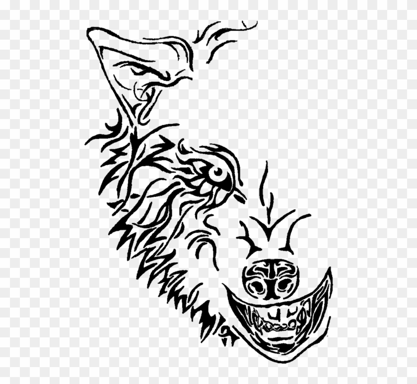 More Like Steam Paw By Ikaikadesign - Angry Wolf Drawing Png Clipart #5532480