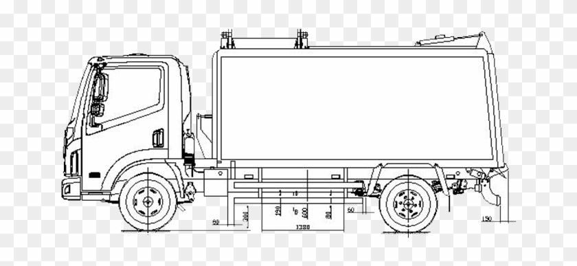 Md5073zzz Naveco - Truck Clipart