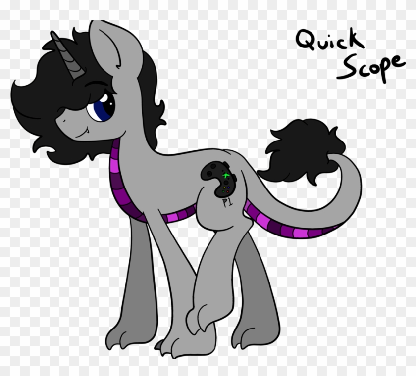 Quick Scope By Doodle - Cartoon Clipart