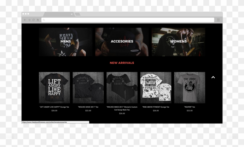 Rise Above Fitness - Graphic Design Clipart