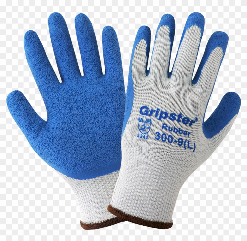 Gripster Etched Rubber Gloves - Safety Gloves Rubber Clipart