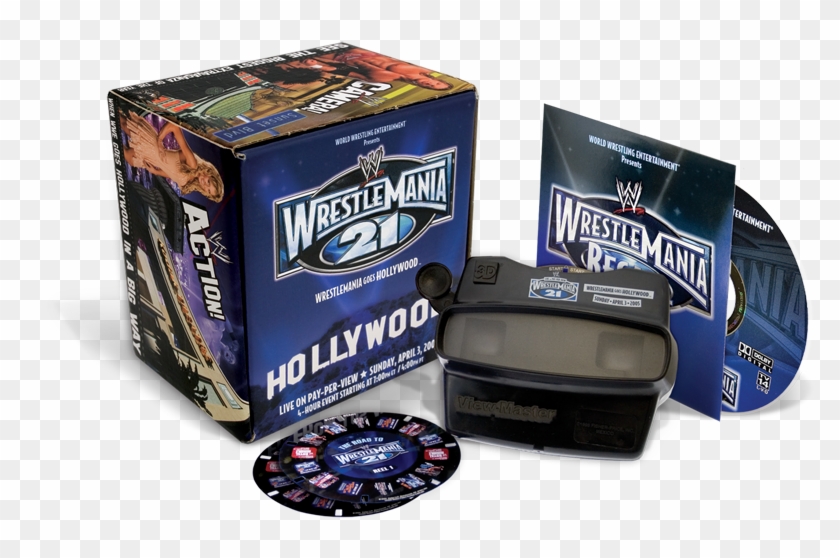 Wrestlemania 21 3d View-master Marketing Kit - Wrestlemania 21 Clipart