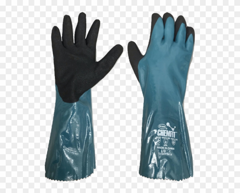 Boss 1uh7013 Chemical Resistant Nylon Lined Nitrile - Leather Clipart