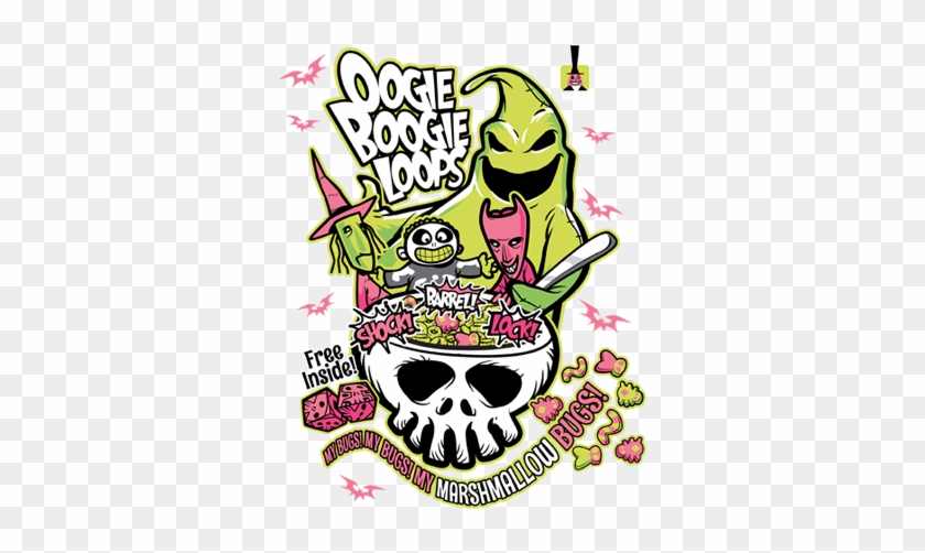 Oogie Boogie Loops - Skull Clipart #5533420