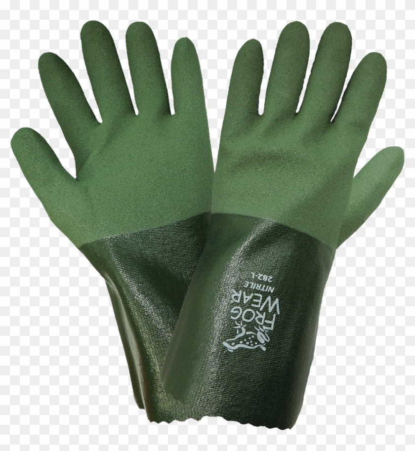 Mach Finish Double Nitrile Gloves - Leather Clipart #5533525