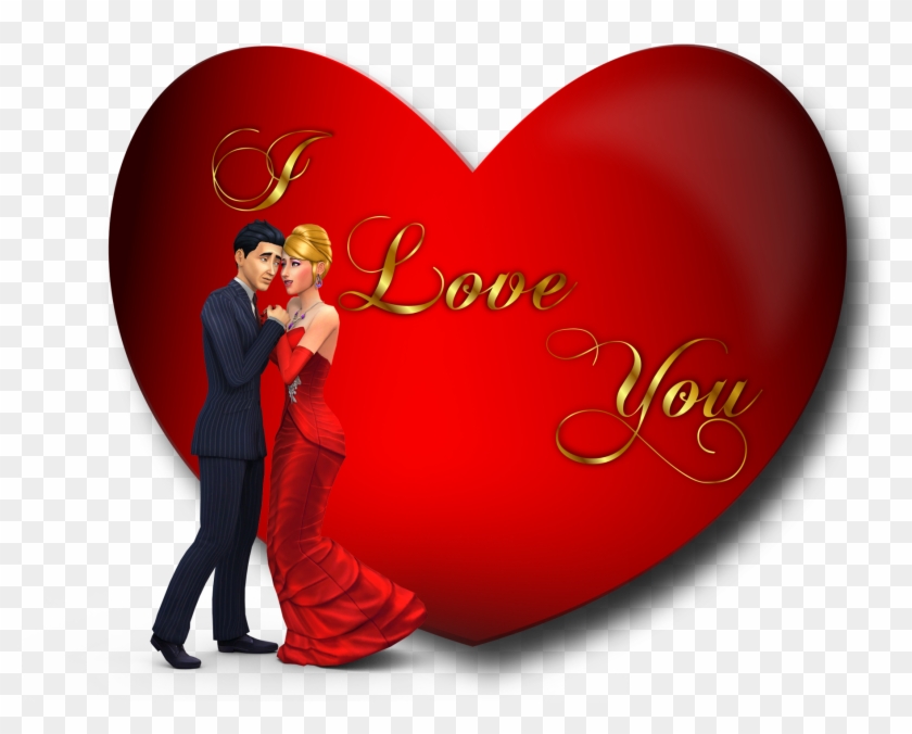 Happy Valentines Day Heart I Love You Desktop Hd Wallpaper - Download Happy Valentine Day Clipart