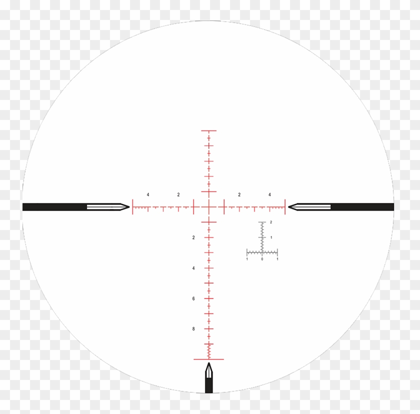 10 Mils Reticle - Circle Clipart