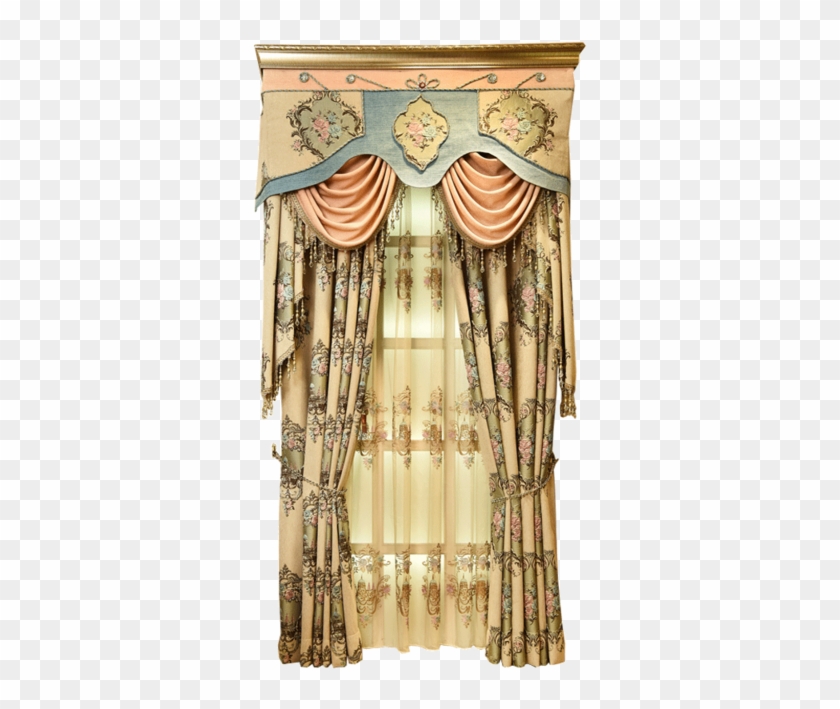 Hot Selling Cheap Jacquard European Style Luxury Window - Window Valance Clipart