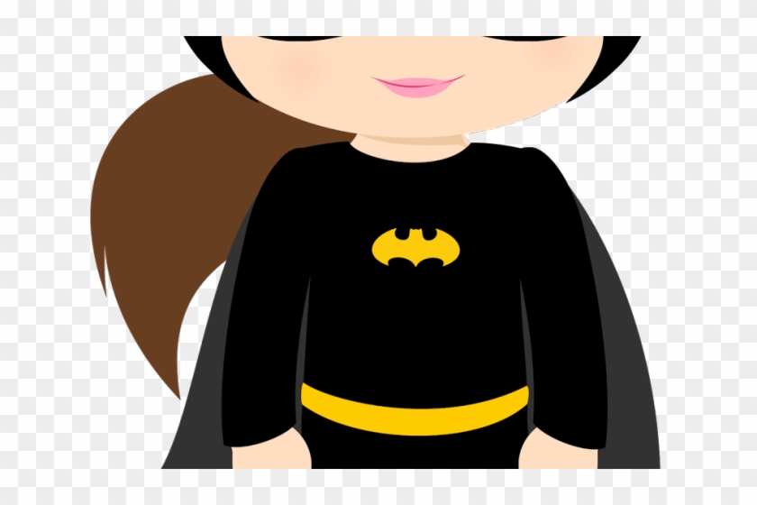Batgirl Clipart Pinterest - Super Hero Girl Cartoon Character - Png Download #5533835