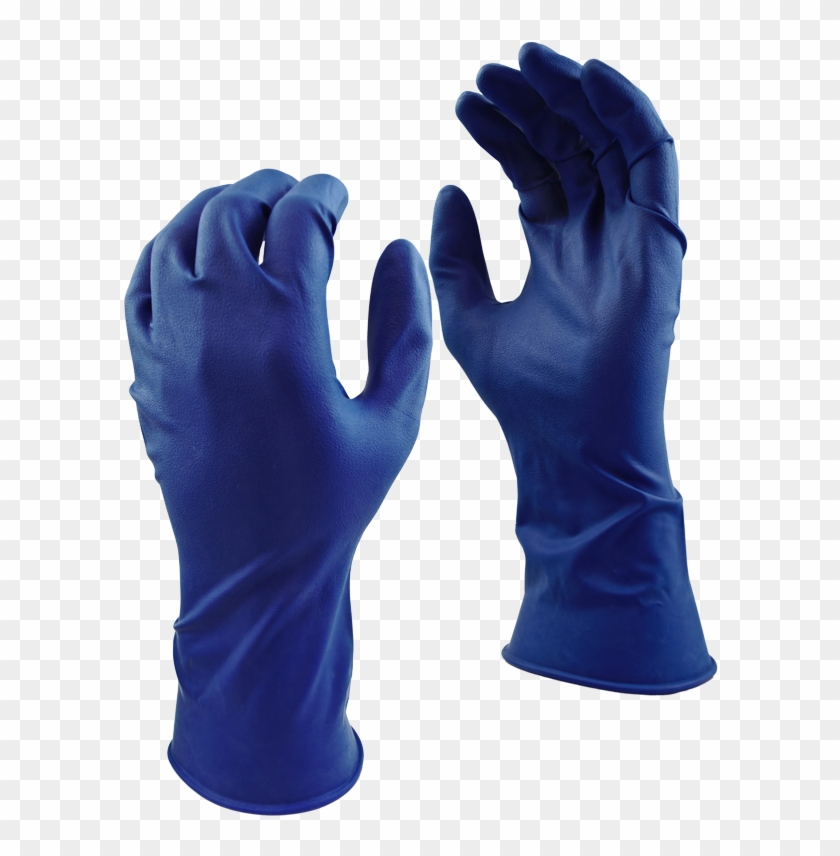 Download Overlay Photo - Black Rubber Gloves Xxl Clipart #5534257