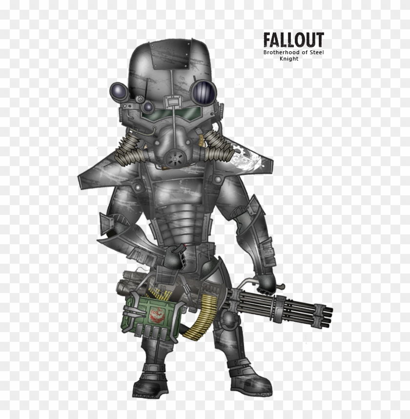 Brotherhood Of Steel Knight Fallout 3, Knight, Cavalier, - Fallout 3 Clipart #5534345
