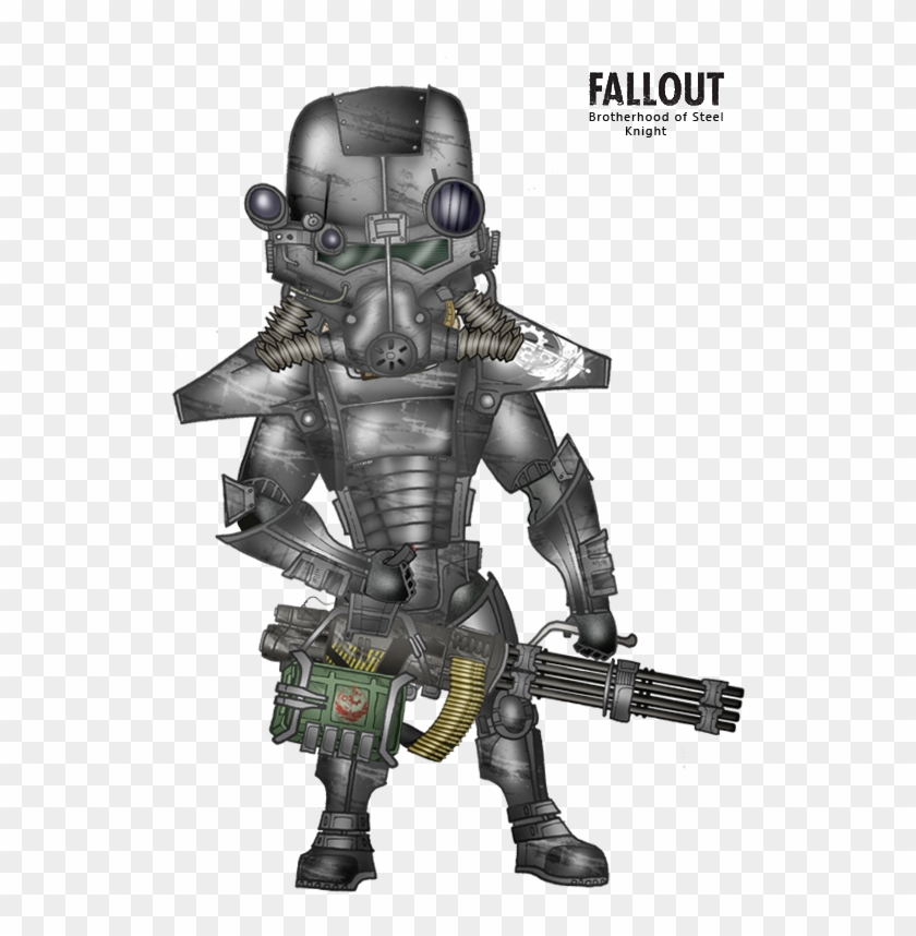 Brotherhood Of Steel Knight Fallout 3, Knight, Cavalier, - Fallout 3 Clipart