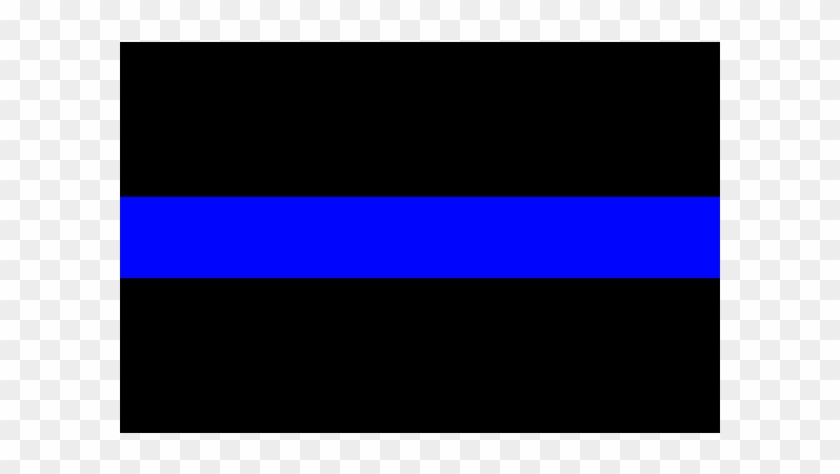 Thin Blue Line Background - Thin Blue Line Clipart #5534625