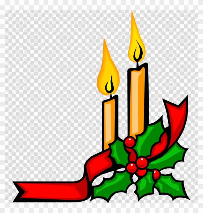Download Velas De Natal Png Clipart Clip Art Candle - Christmas Candles Clip Art Transparent Png