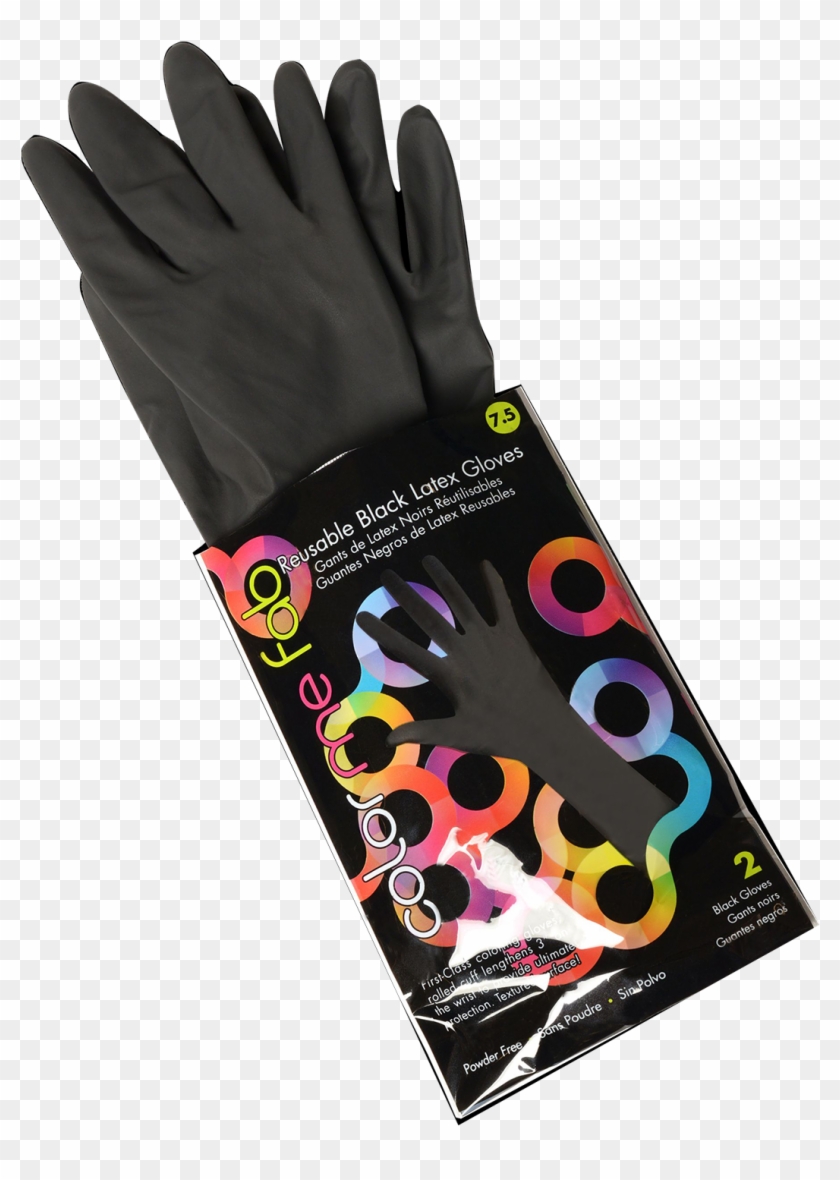 Latex Reusable Gloves Large - Leather Clipart