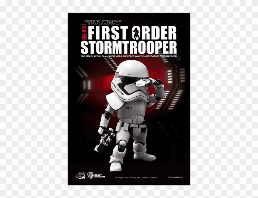 First Order Stormtrooper 6" Egg Attacks Figure - First Order Stormtrooper Egg Attack Clipart #5534998