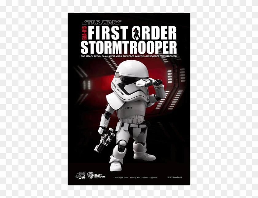 First Order Stormtrooper 6" Egg Attacks Figure - First Order Stormtrooper Egg Attack Clipart