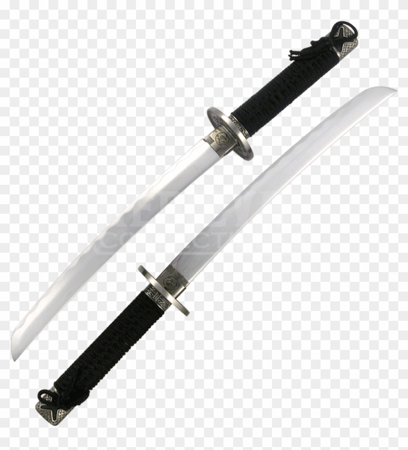 Dragon Brotherhood Oriental Sword Set - Dagger Clipart