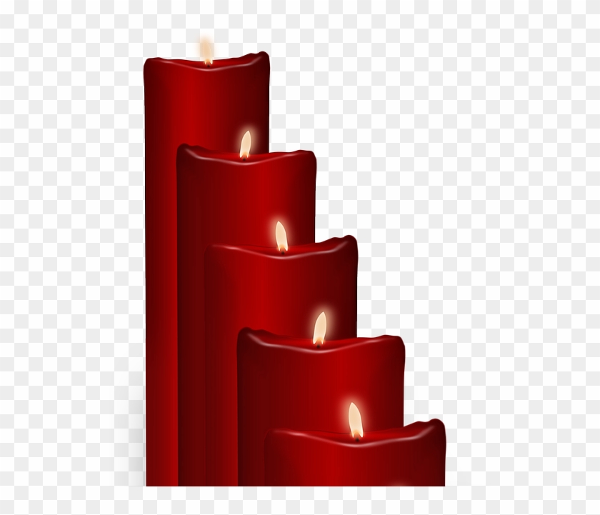 Velas Vermelhas Em Png - Candle Clipart
