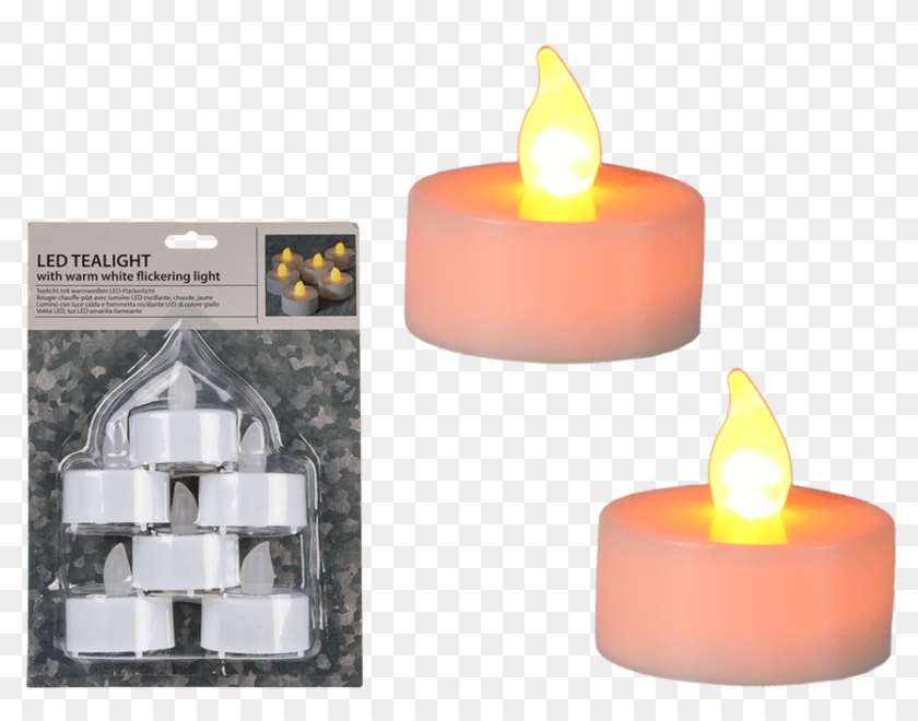 6 Mini Velas Led - Velas Led Png Clipart