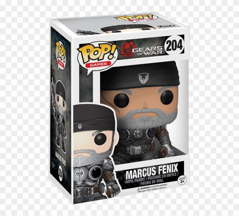 Funko Pop Marcus Fenix Clipart #5535911