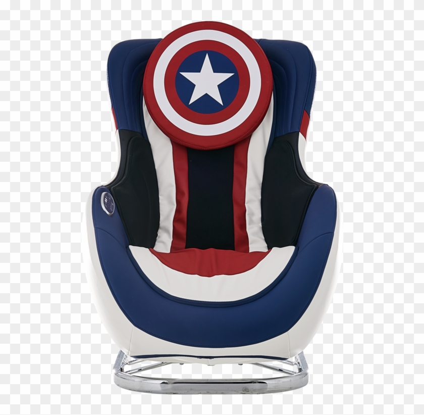 Captain America Hugchair - Captain America Chair Png Clipart