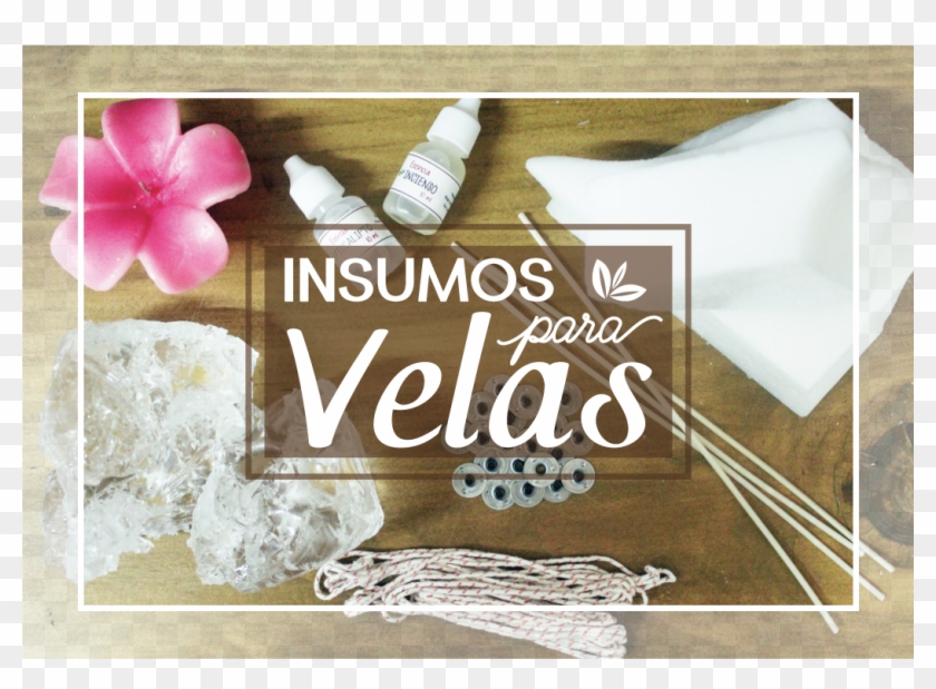 Insumos Para Elaborar Velas - Frangipani Clipart #5536482