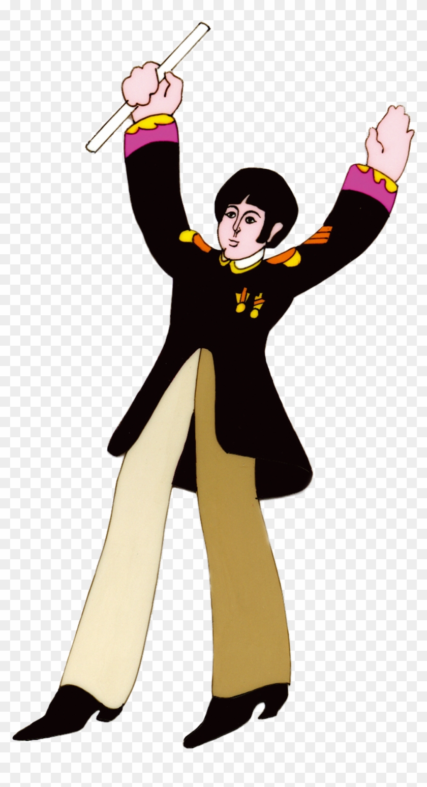 Yellow Submarine - Beatles Yellow Submarine Paul Clipart