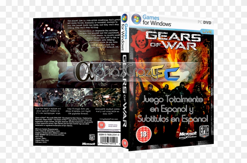 La Trama Comienza 14 Años Después Del Dia E, Después - Gears Of War 2 Clipart #5537194