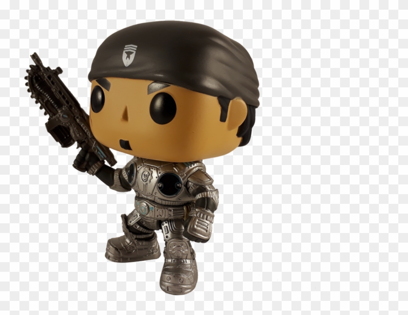 Funko Marcus Fenix Con Lancer - Figurine Clipart #5537219