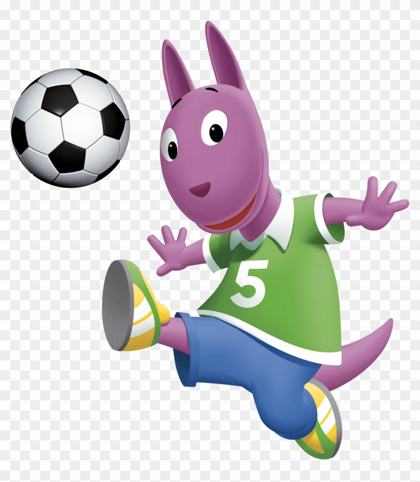 Friends Playing Soccer Png - Backyardigans Play Soccer Clipart