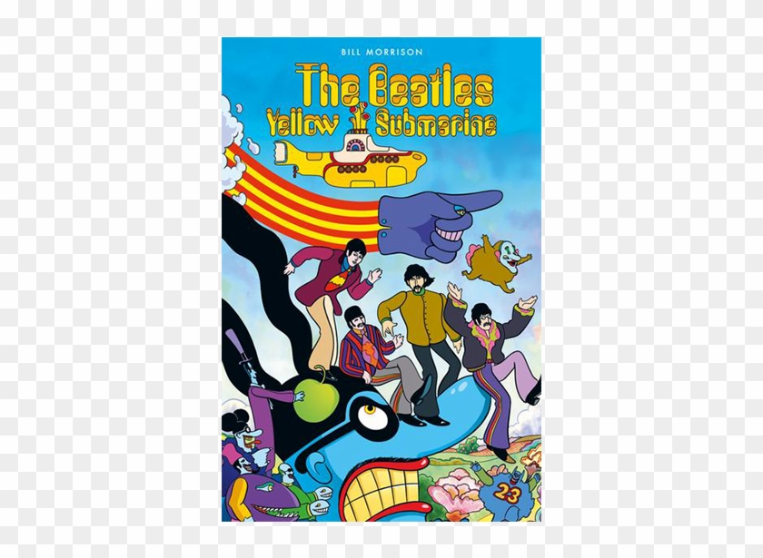 Watch Trailer For Beatles 'yellow Submarine' Graphic - Beatles Yellow Submarine Novel Clipart #5537517