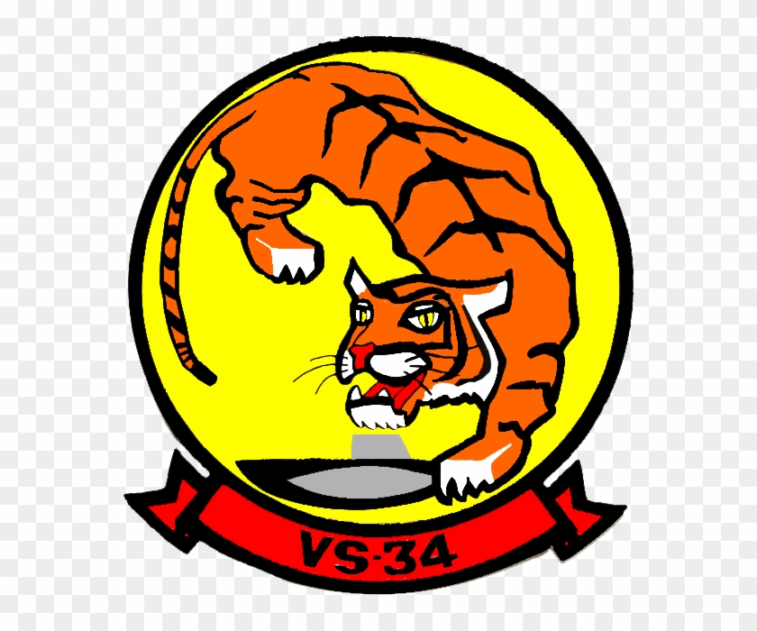 Anti-submarine Squadron 34 Insignia 1960 Clipart #5538482
