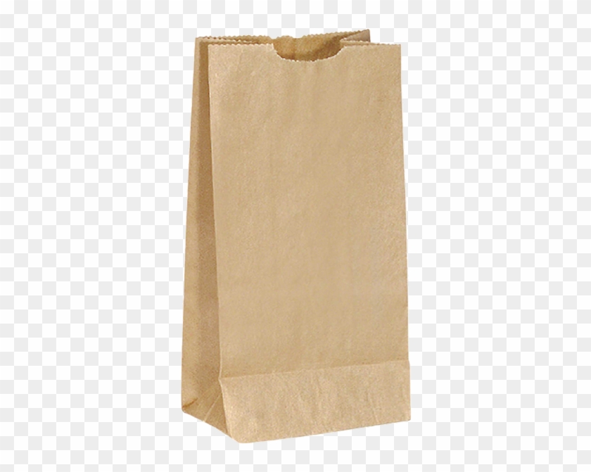 25 Lb Brown Paper Bags - Flat Bottomed Paper Bag Clipart #5538647