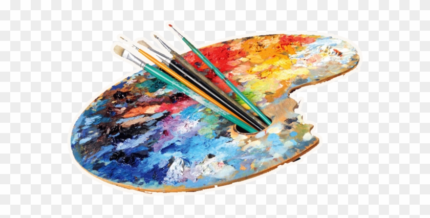 Acrylic Painting Master Class 4 - Paint Pallet Real Clipart