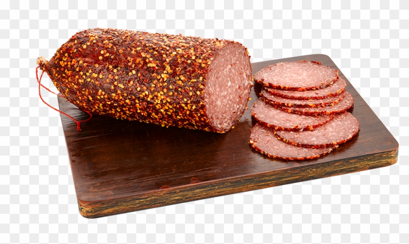 This Is A Hungarian Type Salami That Is Made From Finely - Cervelat Clipart #5539038
